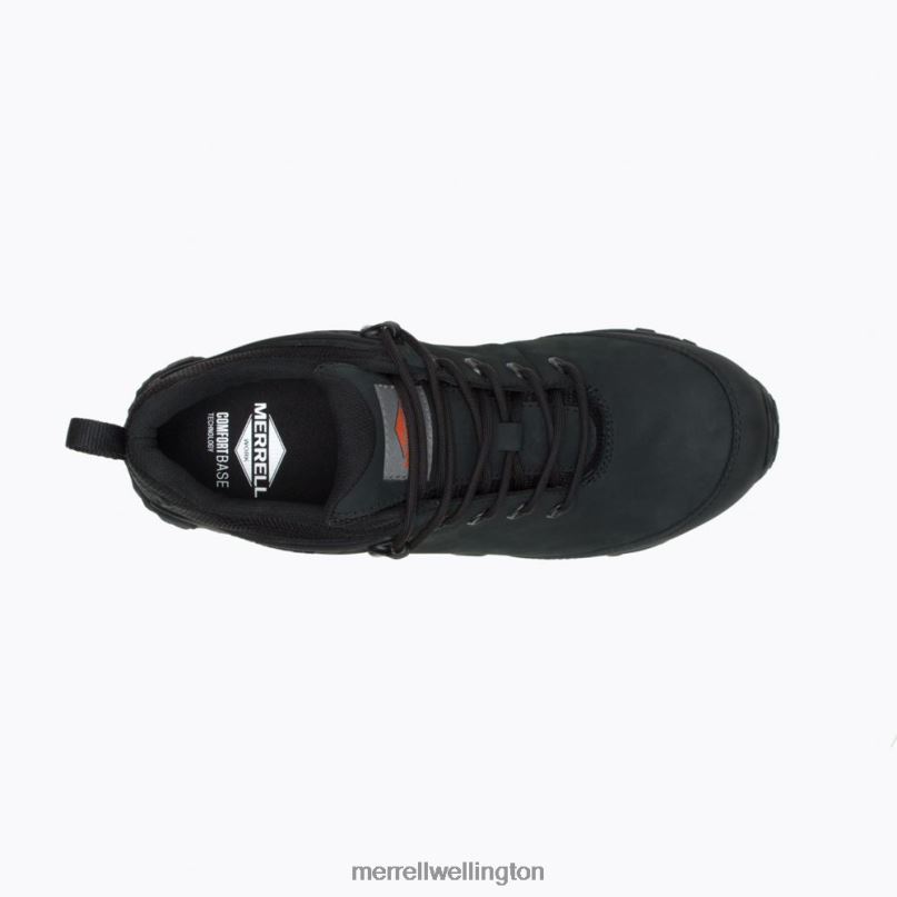 Chameleon Flux Leather Waterproof Carbon Fiber (J003899) Merrell Men 8VV6P659 Shoes Black - Image 4