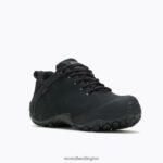 Chameleon Flux Leather Waterproof Carbon Fiber (J003899) Merrell Men 8VV6P659 Shoes Black - Image 5