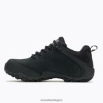 Chameleon Flux Leather Waterproof Carbon Fiber (J003899) Merrell Men 8VV6P659 Shoes Black - Image 6