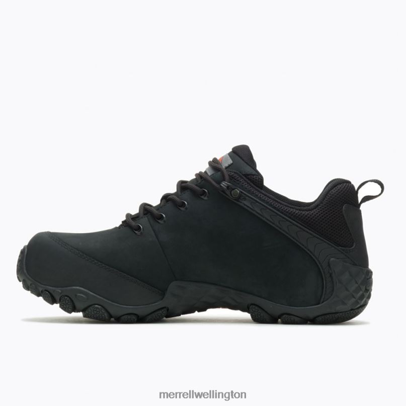 Chameleon Flux Leather Waterproof Carbon Fiber (J003899) Merrell Men 8VV6P659 Shoes Black - Image 6
