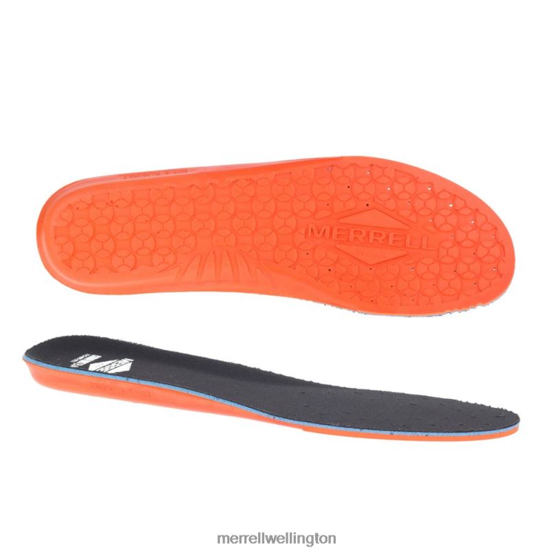 COMFORTBASE Work Insole (JMW13000) Merrell Men 8VV6P770 Clothes Black/Orange - Image 1