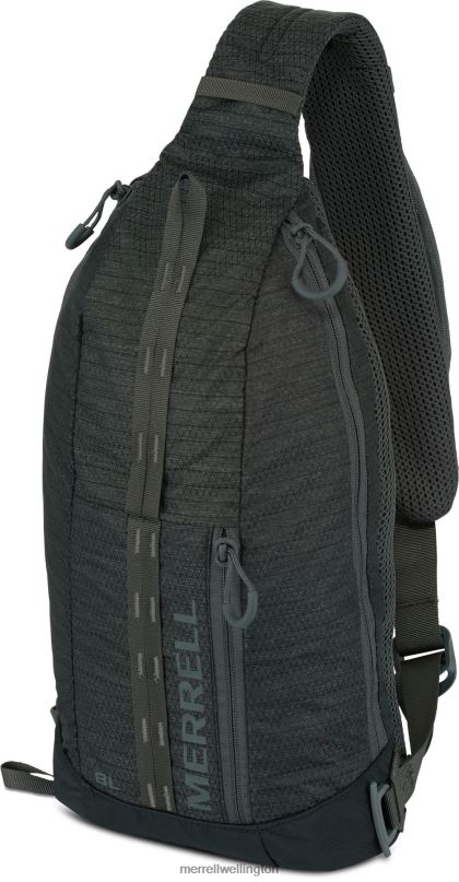 Crest 8L Sling (JBF25250-021) Merrell Unisex 8VV6P438 Accessories Black - Image 3