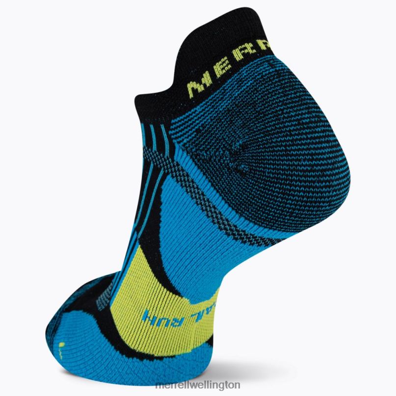Cushion Trail Runner Tab Sock (JSS27023-401) Merrell Unisex 8VV6P418 Accessories Blue Multi - Image 3