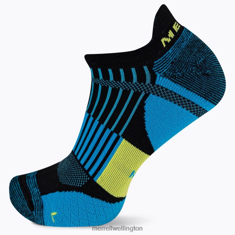 Cushion Trail Runner Tab Sock (JSS27023-401) Merrell Unisex 8VV6P418 Accessories Blue Multi - Image 1