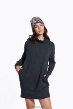 Dianthus Dress (JWF26599-003) Merrell Women 8VV6P1260 Clothes Black Heather - Image 2