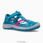 Dragonfly Sandal (MK164456) Merrell Kids 8VV6P1487 Shoes Turquoise - Image 3