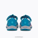 Dragonfly Sandal (MK164456) Merrell Kids 8VV6P1487 Shoes Turquoise - Image 6