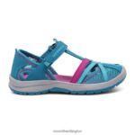 Dragonfly Sandal (MK164456K) Merrell Kids 8VV6P1416 Shoes Turquoise - Image 2