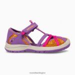 Dragonfly Sandal (MK165698K) Merrell Kids 8VV6P1415 Shoes Purple/Orange