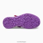 Dragonfly Sandal (MK165698K) Merrell Kids 8VV6P1415 Shoes Purple/Orange - Image 3