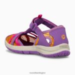 Dragonfly Sandal (MK165698K) Merrell Kids 8VV6P1415 Shoes Purple/Orange - Image 6