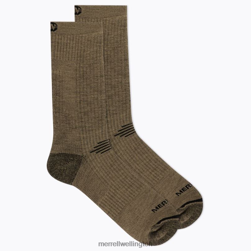 Elite Tactical Crew Sock (JSS26713-239) Merrell Unisex 8VV6P742 Accessories Brown - Image 3