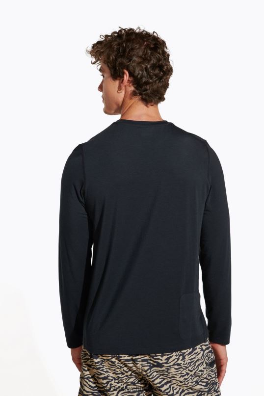 Everyday Long Sleeve Tee with Tencel (JMF26597-010) Merrell Men 8VV6P336 Clothes Black - Image 3