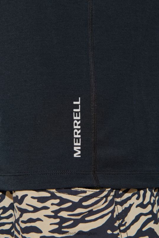 Everyday Long Sleeve Tee with Tencel (JMF26597-010) Merrell Men 8VV6P336 Clothes Black - Image 6