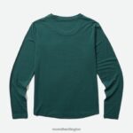 Everyday Long Sleeve Tee with Tencel (JWF26604-325) Merrell Women 8VV6P1233 Clothes Sea Moss - Image 3