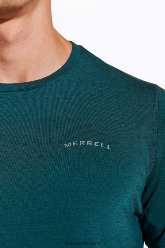 Everyday Tee with Tencel (JMS26443-325) Merrell Men 8VV6P149 Clothes Sea Moss - Image 3