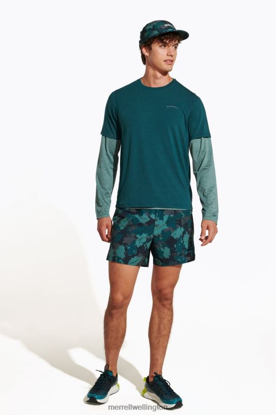Everyday Tee with Tencel (JMS26443-325) Merrell Men 8VV6P149 Clothes Sea Moss - Image 5