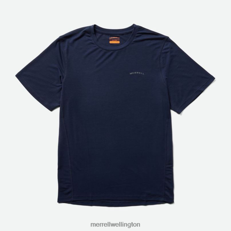 Everyday Tee with Tencel (JMS26443-353) Merrell Men 8VV6P155 Clothes Navy - Image 1