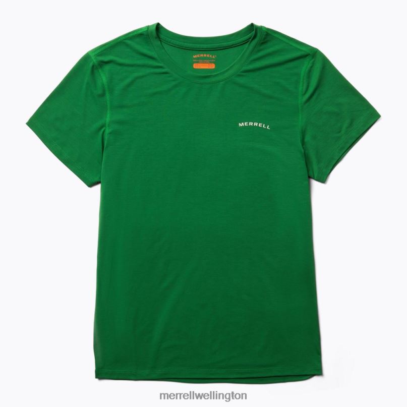 Everyday Tee with Tencel (JWS26442-320) Merrell Women 8VV6P1001 Clothes Abundant Green - Image 2