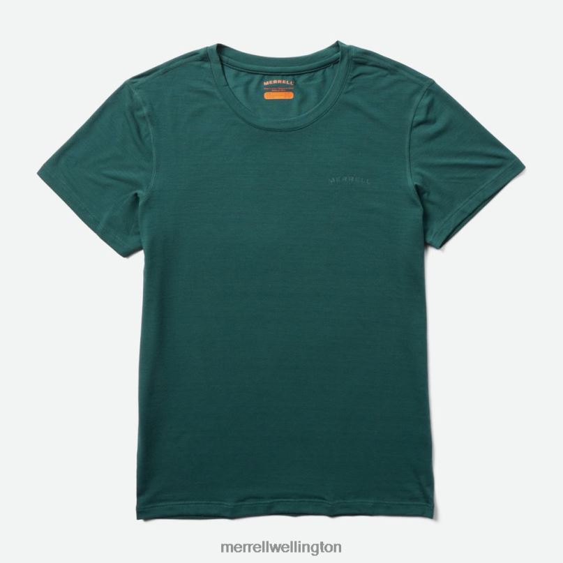 Everyday Tee with Tencel (JWS26442-325) Merrell Women 8VV6P999 Clothes Sea Moss - Image 2