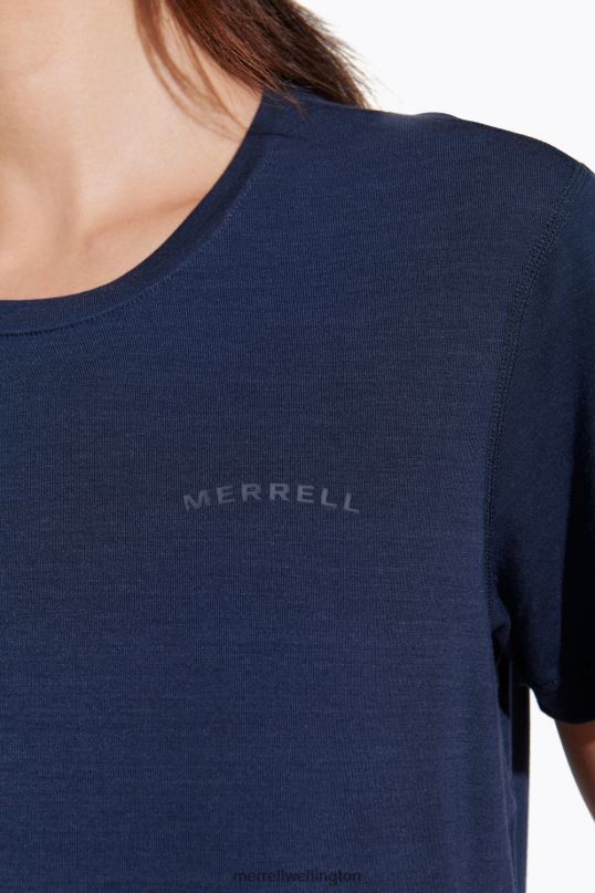 Everyday Tee with Tencel (JWS26442-353) Merrell Women 8VV6P996 Clothes Navy - Image 5