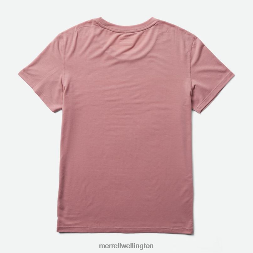 Everyday Tee with Tencel (JWS26442-627) Merrell Women 8VV6P997 Clothes Ash Rose - Image 3