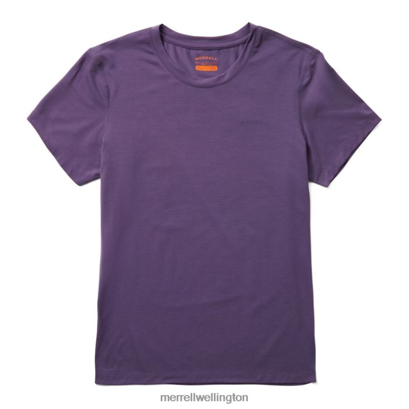 Everyday Tee with Tencel (JWS26442-631) Merrell Women 8VV6P1004 Clothes Purple Reign - Image 2