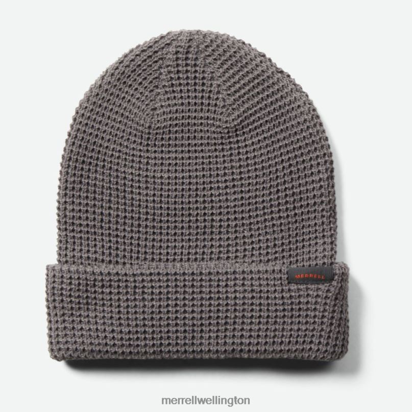 Fisherman Rib Beanie (JAF26647-092) Merrell Unisex 8VV6P305 Accessories Charcoal Grey - Image 2