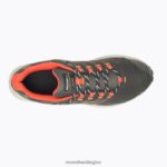 Fly Strike (J067377) Merrell Men 8VV6P736 Shoes Black/Tangerine - Image 4