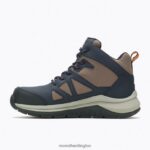 Fullbench Speed Mid CF (J003321) Merrell Men 8VV6P665 Shoes Navy - Image 6