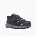 Fullbench Superlite Alloy Toe Work Shoe (J17532) Merrell Women 8VV6P1306 Shoes Black - Image 5