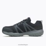 Fullbench Superlite Alloy Toe Work Shoe (J17532) Merrell Women 8VV6P1306 Shoes Black - Image 6