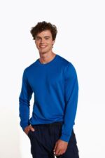 Geotex Crew (JMF26576-352) Merrell Men 8VV6P768 Clothes Blue - Image 2