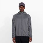 Geotex Full Zip Hoodie (JMS26325-059) Merrell Men 8VV6P550 Clothes Rock Heather