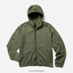 Geotex Full Zip Hoodie (JMS26325-327) Merrell Men 8VV6P551 Clothes Dusty Olive Heather - Image 2