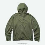 Geotex Full Zip Hoodie (JMS26325-327) Merrell Men 8VV6P551 Clothes Dusty Olive Heather - Image 3