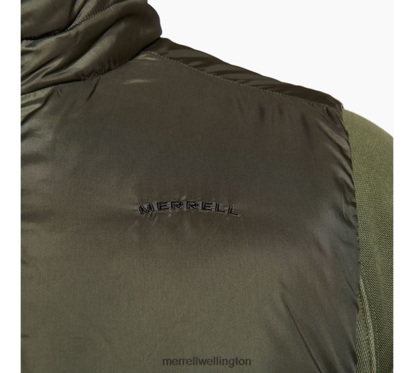 Geotex Insulated Vest (JMS26416-326) Merrell Men 8VV6P590 Clothes Dusty Olive - Image 5