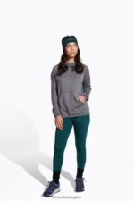 Geotex Pullover Hoody (JWS26358-059) Merrell Women 8VV6P1199 Clothes Rock Heather - Image 4