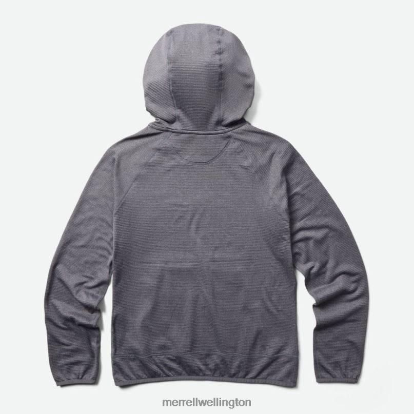 Geotex Pullover Hoody (JWS26358-059) Merrell Women 8VV6P1199 Clothes Rock Heather - Image 9