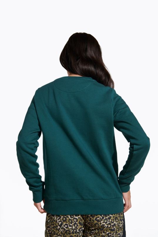 Good Natured Fleece Crew Neck (JWF26633-325) Merrell Women 8VV6P1231 Clothes Sea Moss - Image 3