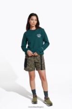 Good Natured Fleece Crew Neck (JWF26633-325) Merrell Women 8VV6P1231 Clothes Sea Moss - Image 4