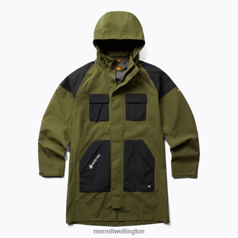 GORE-TEX Cargo Pocket Parka (JMF26677-326) Merrell Men 8VV6P797 Clothes Dusty Olive - Image 2