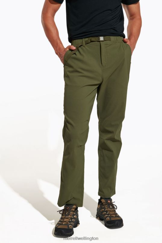 Hayes Hiker Pant (JMS26340-326) Merrell Men 8VV6P610 Clothes Dusty Olive - Image 2