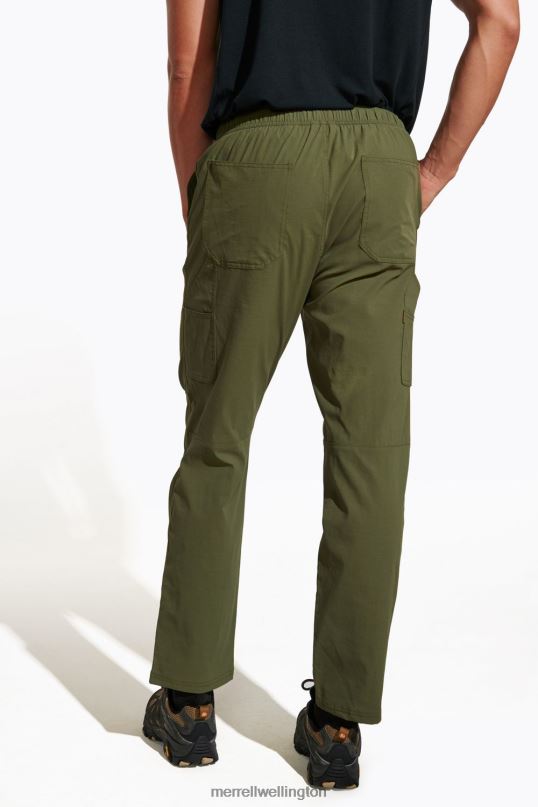 Hayes Hiker Pant (JMS26340-326) Merrell Men 8VV6P610 Clothes Dusty Olive - Image 3