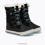 Heidi Waterproof Boot (MK163215K) Merrell Kids 8VV6P1505 Shoes Black - Image 3