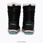 Heidi Waterproof Boot (MK163215K) Merrell Kids 8VV6P1505 Shoes Black - Image 4