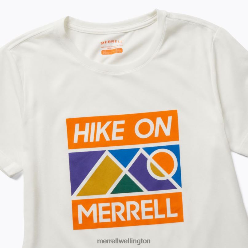 Hike On Tee (JWF26628-121) Merrell Women 8VV6P1050 Clothes Cloud Dancer - Image 3