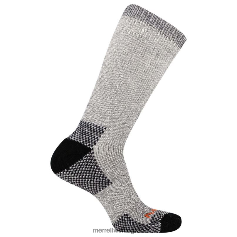 Hiker Heavyweight Crew Sock (JSF26882-010) Merrell Unisex 8VV6P331 Accessories Black - Image 2