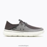 Hut Moc 2 Canvas (J004891) Merrell Men 8VV6P773 Shoes Black/Charcoal - Image 2