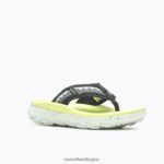 Hut Ultra Flip (J004919) Merrell Men 8VV6P117 Shoes Black/Celery - Image 3